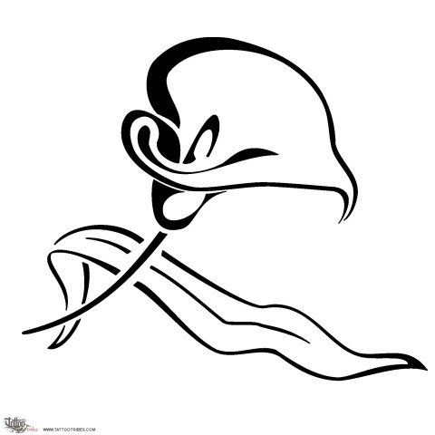 Calla lily (Elegance, beauty) tattoo design thumbnail