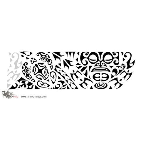 Whakapapa (Lineage, descent) tattoo design thumbnail