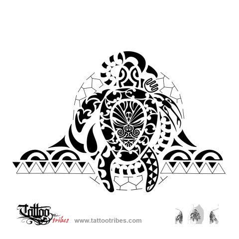 Marangai (Elements) tattoo design thumbnail