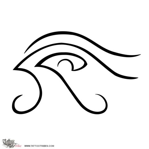 Eye of Horus (Eternal life) tattoo design thumbnail