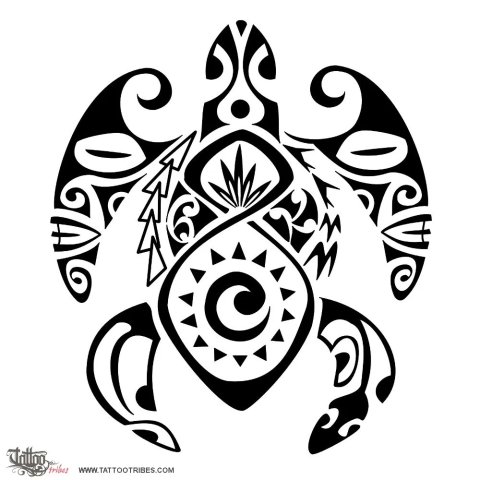 Kahupeka (Shield) tattoo design thumbnail