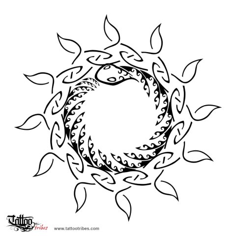 Endless (Cyclic) tattoo design thumbnail