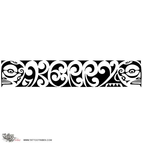 Kerry maorigram (Protection) tattoo design thumbnail