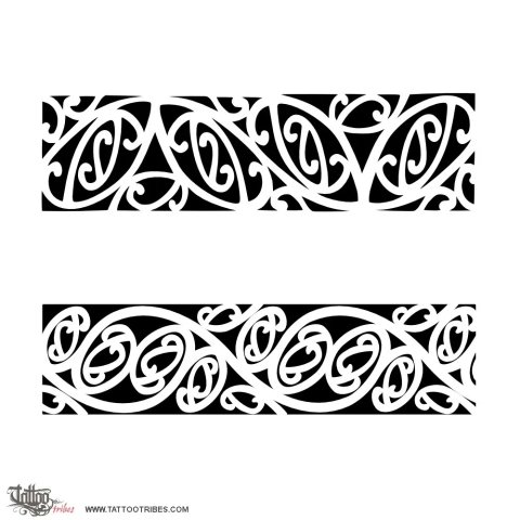 Koiri (Flourish) tattoo design thumbnail