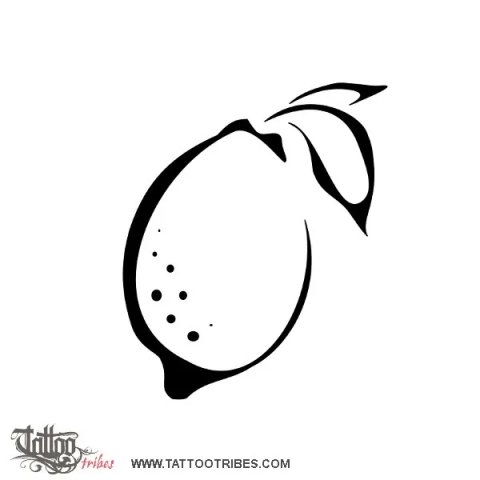Lemon (Immortality) tattoo design thumbnail