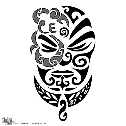 Mana (Autority, power) tattoo design thumbnail