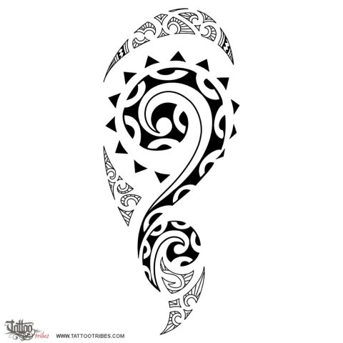Koru (New start) tattoo design thumbnail