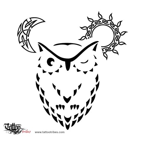Two lives (Complex personality) tattoo design thumbnail