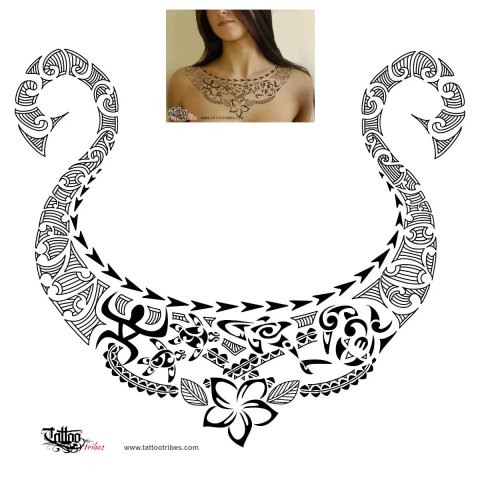 Ohana Aloha (Family, love) tattoo design thumbnail