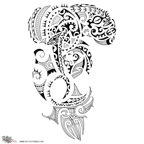 Whakapai (Improvement, preparation) tattoo design thumbnail