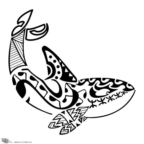 Orca (Rapid, strong) tattoo design thumbnail