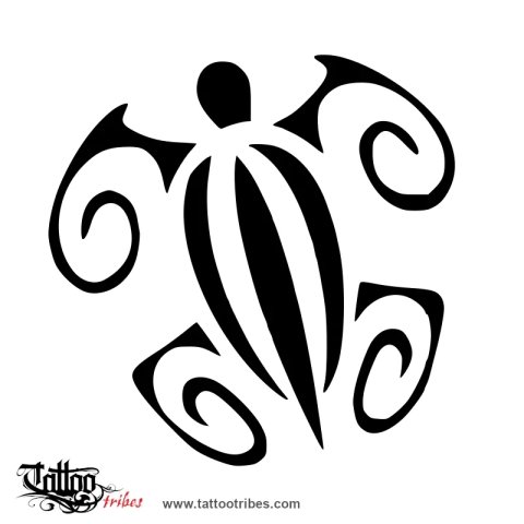 Tortue (Navigator, family) tattoo design thumbnail