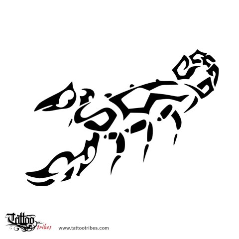 Scorpion (Danger) tattoo design thumbnail