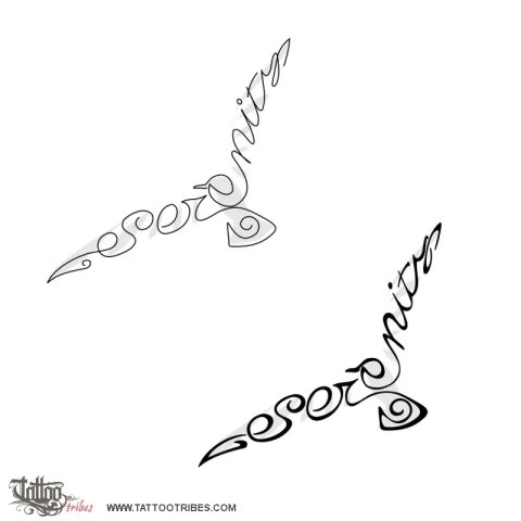 Seagulls (Serenity) tattoo design thumbnail