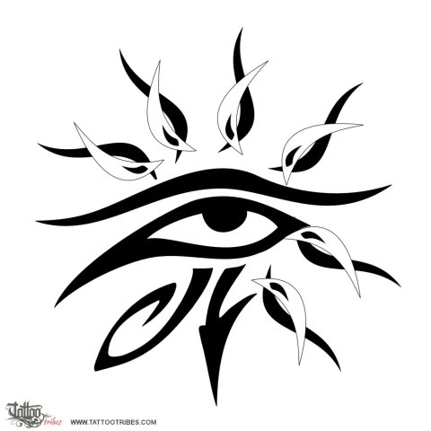 Sun Ra (Knowledge, eternal life) tattoo design thumbnail