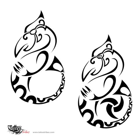 Manaia (Guardian, Protection) tattoo design thumbnail