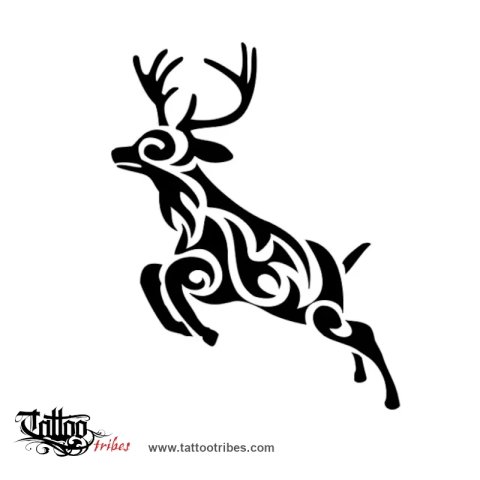 Deer Hunter (Requested by Bo) tattoo design thumbnail