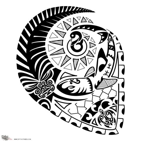 Voyage () tattoo design thumbnail