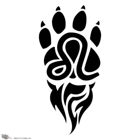 Sign: lion
