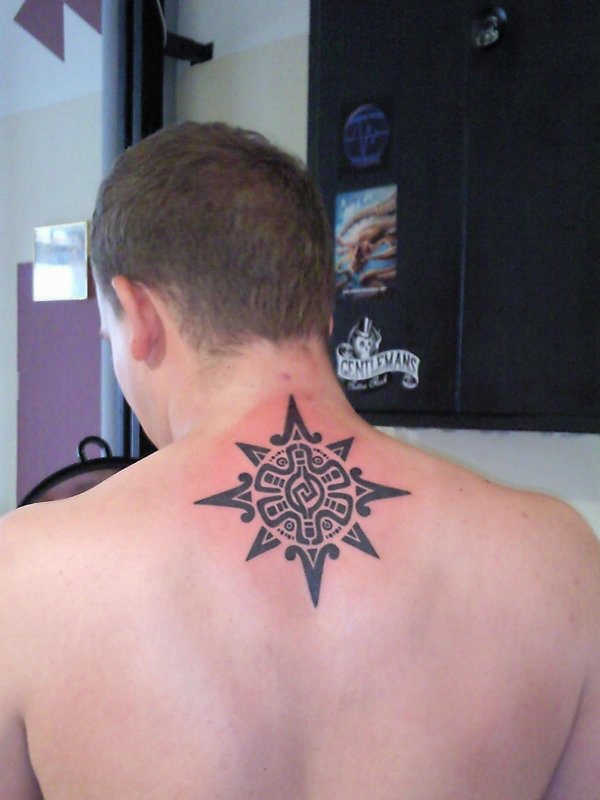 Real community tattoo placement: Alisdair - Aztec star: inked placement real user tattoo photo