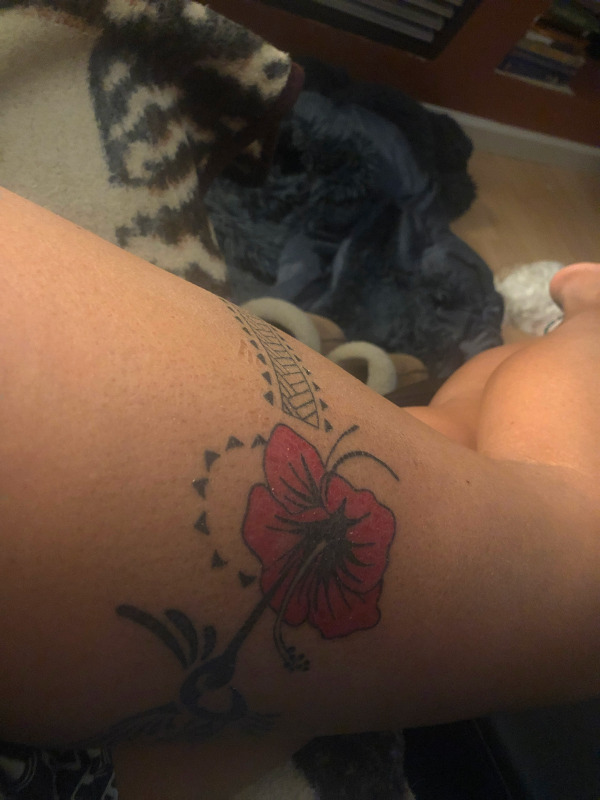 Real community tattoo placement: Ambalika - Hummingbird: inked placement tattoo photo