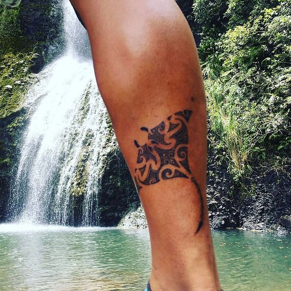 Real community tattoo placement: Anderson - Maori manta: inked placement tattoo photo
