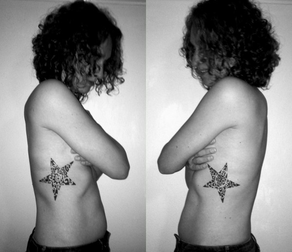 Real community tattoo placement: Barbara - Children stars: inked placement tattoo photo