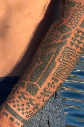 Bronte - Punihele closeup - inked tattoo close-up detail