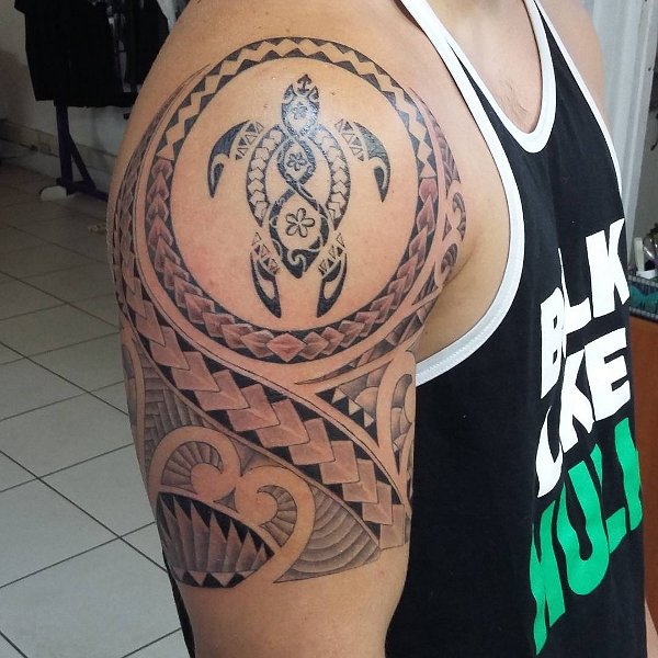 Real community tattoo placement: Calvin - Hui: inked placement tattoo photo