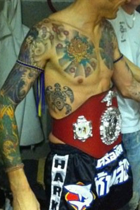 Craig Maynard - inked tattoo close-up detail