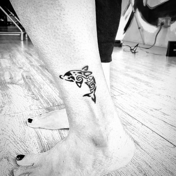 Real community tattoo placement: Guest - Dolphin: inked placement tattoo photo