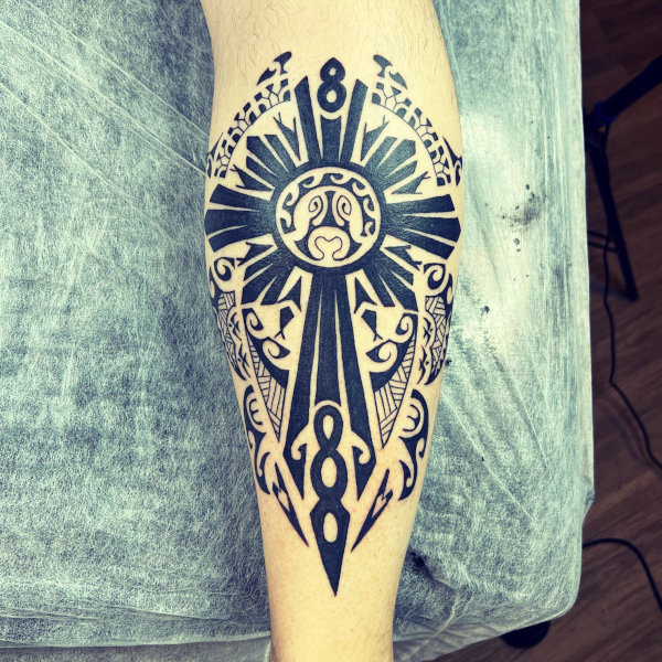 Real community tattoo placement: Guest - Filipino sun turtle: inked placement tattoo photo