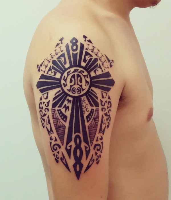 Real community tattoo placement: Guest - Filipino sun turtle: inked placement tattoo photo
