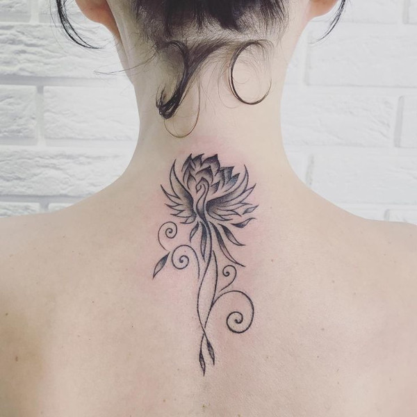 Real community tattoo placement: Guest - Phoenix lotus: inked placement tattoo photo