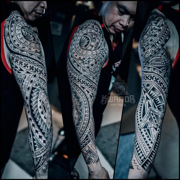 Real community tattoo placement: Jun - Masina sleeve: inked placement real user tattoo photo