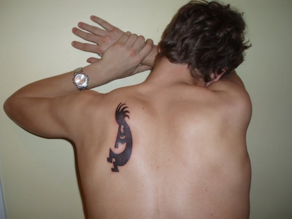 Real community tattoo placement: Kaarel - Kokopelli: inked placement real user tattoo photo