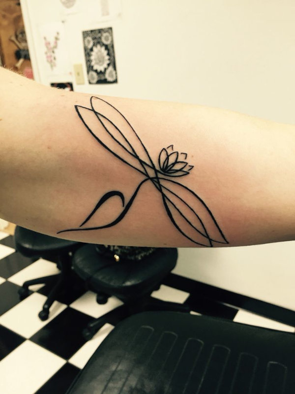 Real community tattoo placement: Katelynn - dragonfly: inked placement tattoo photo