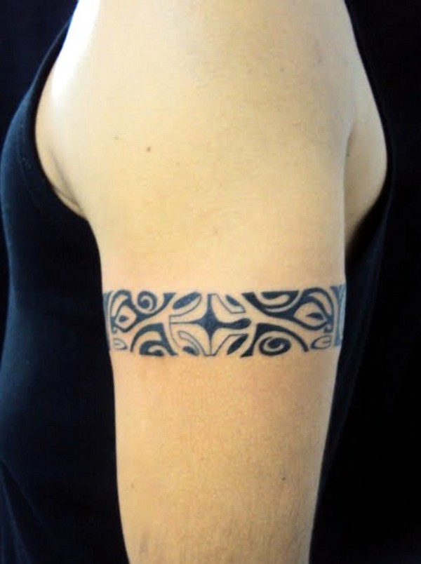 Real community tattoo placement: Leandro - Protective band: inked placement tattoo photo