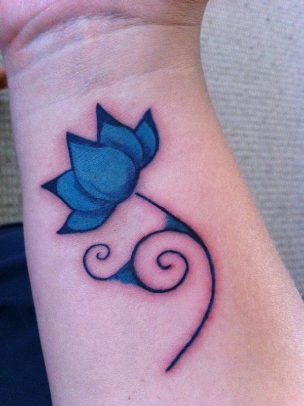 Real community tattoo placement: Lynden - Lotus: inked placement real user tattoo photo