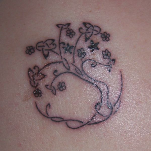 Real community tattoo placement: Lynn - Tree of life: inked placement tattoo photo