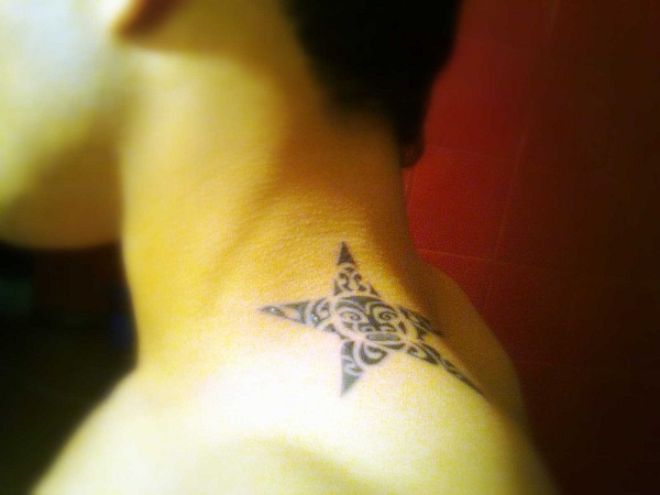 Real community tattoo placement: Manhar - Turtle star: inked placement tattoo photo