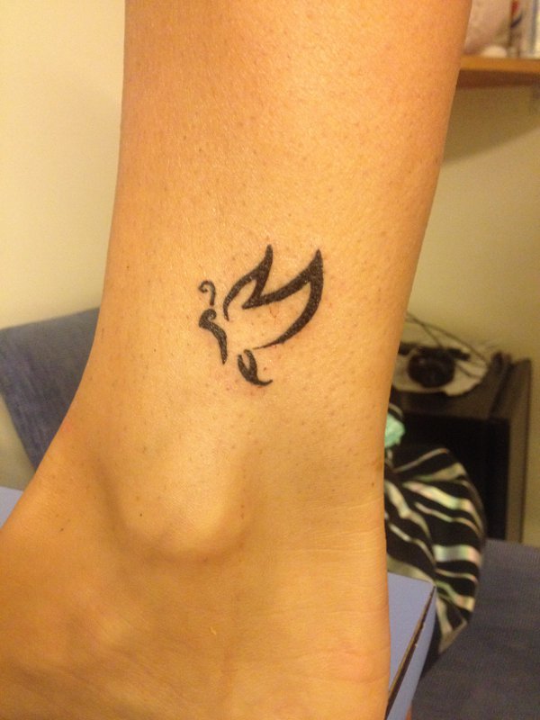 Real community tattoo placement: Milly - M butterfly: inked placement real user tattoo photo
