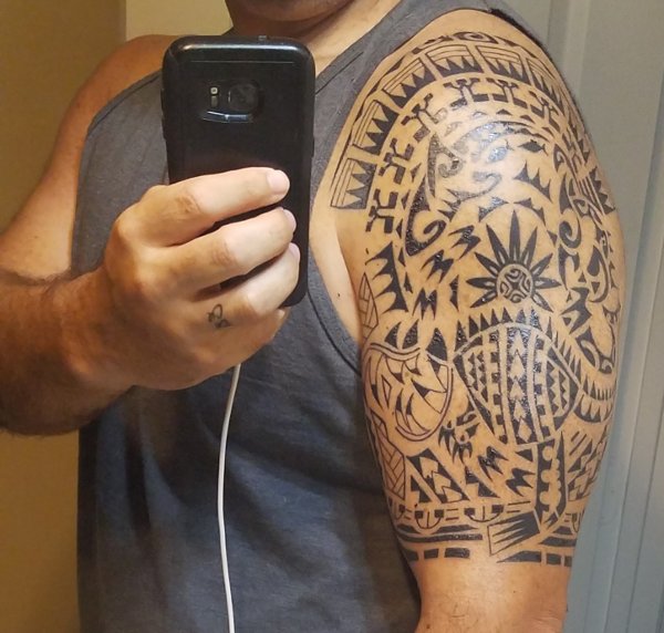 Real community tattoo placement: Noel - Dinosaur: inked placement tattoo photo