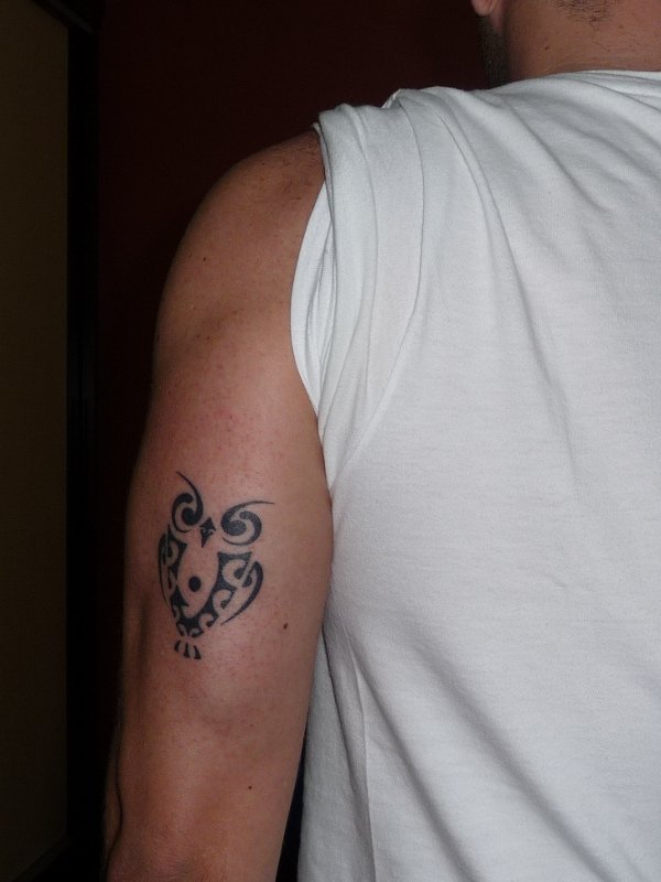 Real community tattoo placement: Patrick - Ruru: inked placement tattoo photo