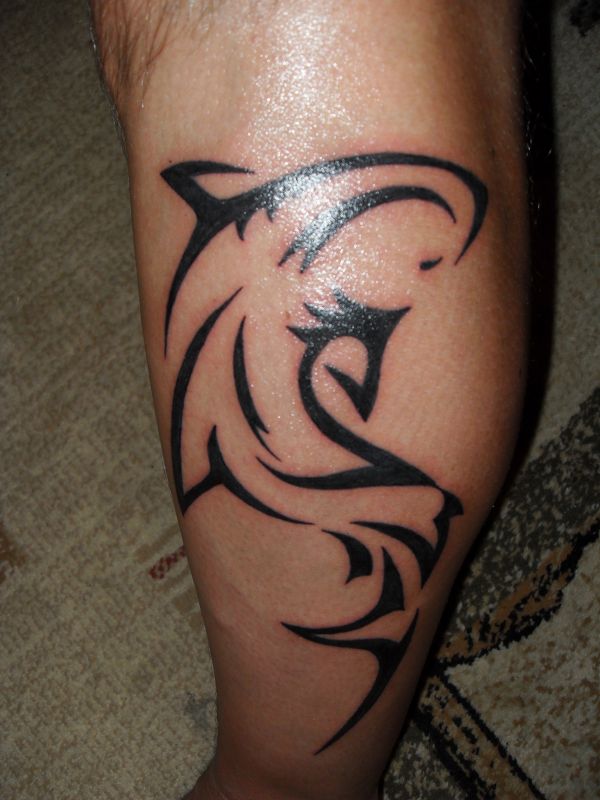 Real community tattoo placement: Piotr - Shark: inked placement real user tattoo photo