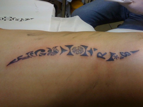 Real community tattoo placement: Rune - Elements: inked placement tattoo photo