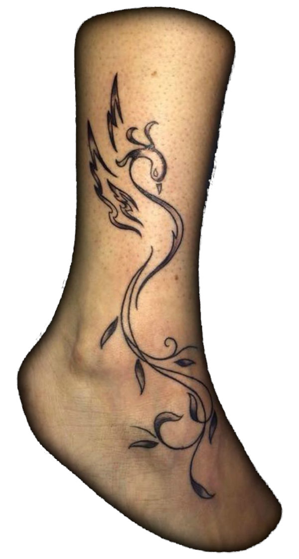 Real community tattoo placement: Guest - Rebirth phoenix: inked placement tattoo photo