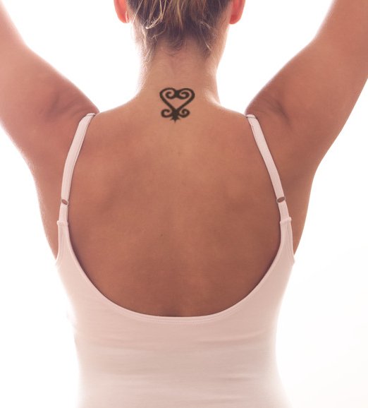 Real community tattoo placement: Lucia - Sankofa: inked placement real user tattoo photo