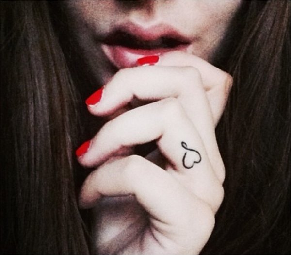 Real community tattoo placement: Missj - Infinity heart: inked placement tattoo photo