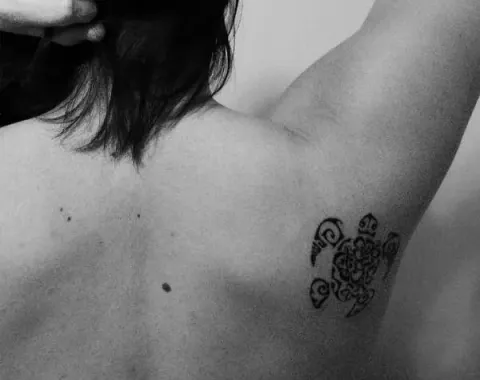 Martina - Flowers turtle